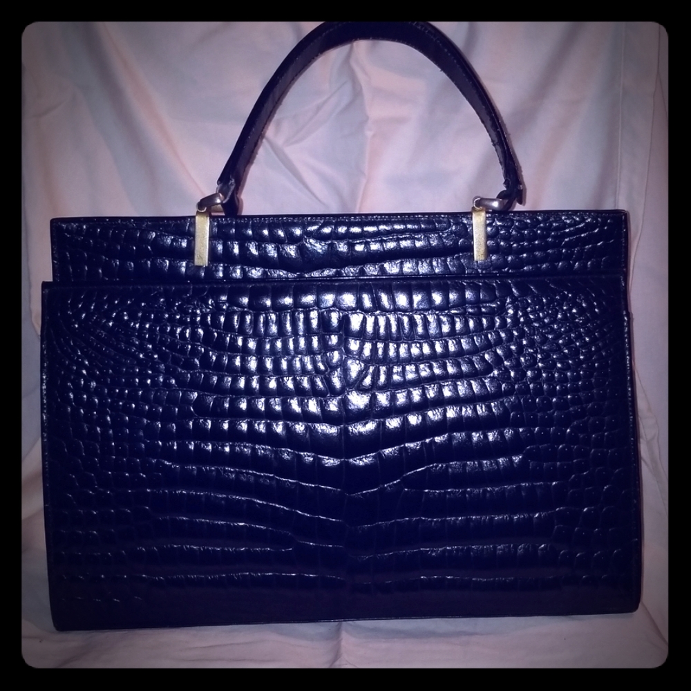 Crocodile Kelly Bag